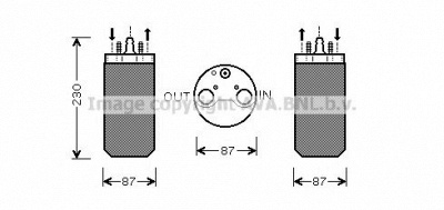 AVA QUALITY COOLING rtd350 -  Осушитель, кондиционер